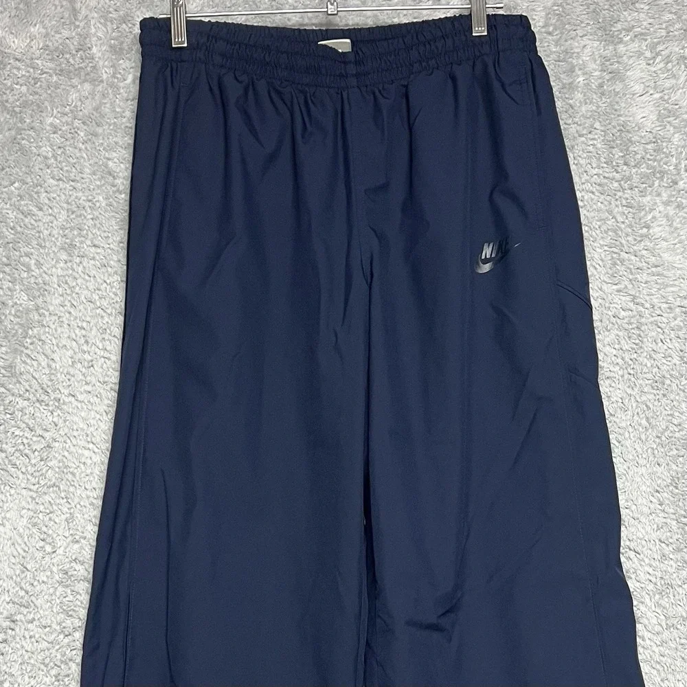 Nike Sportswear Track‎  Pants Mens Large Blue Straight Cross Training Gym Swoosh